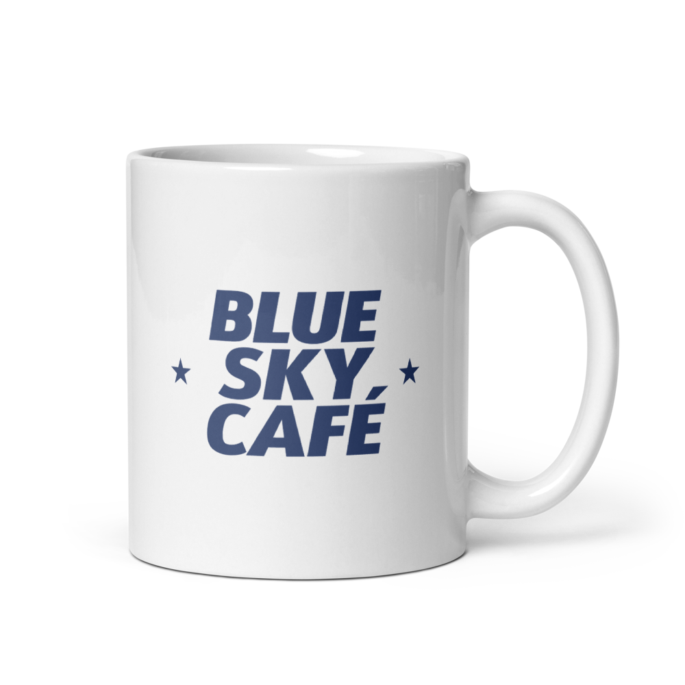 Blue Sky Cafe Mug - Good Neighbours Official Store
