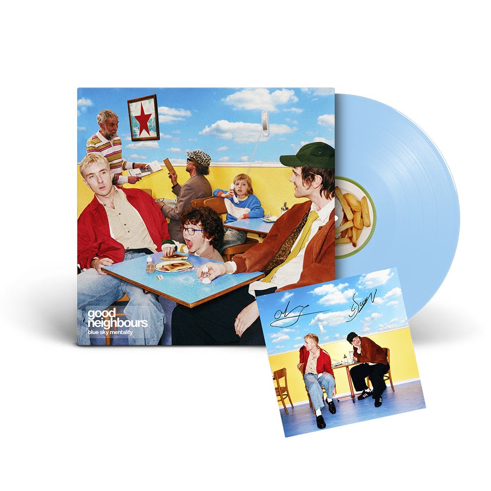 Blue Sky Mentality - Signed Blue Vinyl
